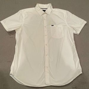Hurley White Button Shirt